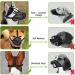 Dog Muzzle NiCoLa Soft Adjustable Mesh Muzzles for Small Medium Large Dogs Breathable Pet Mask Dog Training Muzzle with Adjustable Straps Prevent Biting Chewing and Licking (L) Black-L - Buy Online on GoSupps.com