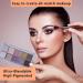 FOLTREN Pink Purple Brown Nude Eyeshadow Palette - High Pigmented, Waterproof, Long Lasting - 10 Colors - Buy Online on GoSupps.com