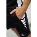 Erima Unisex Kids Shorts Six Wings Short 128 - Stylish Black/White for International Shipping - Buy Online on GoSupps.com