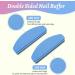 20 Pcs Double Sided Nail Buffers 100/180 Grit Blocks for Natural Gel Acrylic Nails - Durable and Portable Manicure Tools (Blue) - Buy Online on GoSupps.com