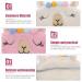 2 pi ces Masque de Sommeil Masque Opaque Doux pour Yeux pour Voyage Blanc Rose - Buy Online on GoSupps.com