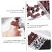 Healeved 1 Box Boxed Manicure Circle Nail Art Sanding Bands Nail Bits Hair Scrunchie Chiffon Acrylic Nails Sanding Tool Electrical Tools White Gel Polisher Resin Abrasive Cloth Advanced 1.27x0.8cm Assorted Color - Buy Online on GoSupps.com
