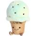 Aurora Witty JUST Sayin' Mint to Be Ice Cream Stuffed Animal - Expressive Characters - Quirky Gift Ideas - Green 8 Inches - Buy Online on GoSupps.com