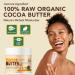 Cocoa Butter 200ml- Body Butter for Dry Skin - Body Butter for Women - Cocoa Butter for Hydrating Nourishing Firming - Skin Care Cocoa Butter Moisturiser - Pure Cocoa Butter Raw - Buy Online on GoSupps.com