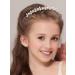 WILLBOND Flower Girl Headpiece Princess Wedding Headband with Pearls | Hair Accessory for Wedding, Party, First Communion - 4 Pcs - Buy Online on GoSupps.com