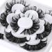 Lanflower Russian D Curl Wispy Strip Lashes - Natural Look 3D False Eyelashes Pack - Buy Online on GoSupps.com