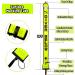 Pluzluce 5FT/6FT Diving Surface Marker Buoy (SMB) with Aluminum Big Finger Spool Reel - Yellow SMB for Scuba Diving & Snorkeling - Buy Online on GoSupps.com