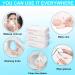 Disposable Facial Towels - Extra Thick & Soft Baby Towels for Sensitive Skin | 6-Pack Cotton Cloths for Wet & Dry Use - Buy Online on GoSupps.com