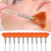 Exquisite Soft and Elastic Fan-Shaped Comfortable Facial Mask Brushes Facial Mask Applicator Brushes for DIY Facial Masks Beauty Salons - Buy Online on GoSupps.com