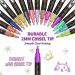 Aen Art Double Line Outline Pens Set - 26 Shimmer Colors for Doodling, Drawing, and Calligraphy - Buy Online on GoSupps.com