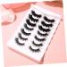 minkissy 7 Pairs Eyelashes Fake Lashes Full False Lashes Natural Look Wispy Strip Lashes 3d Faux Lashes Manga Lashes Cluster Fluffy Spiky Lashes Clear Lash Band Miss Bulk Set Fiber - Buy Online on GoSupps.com