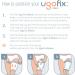 Ugo Fix Sleeve (x4) Catheter Leg Bag Holder/Cover - Durable Fibre Blends, Washable & Reusable - Large Size (Pack of 4) - Buy Online on GoSupps.com