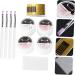 Healeved 1 Set Manicure Extension Set Polish Kit Manicure Brush Manicure Tool Kit De Manicura Armour Cards Acrylic Forms Extension Brush Manicure Accessory Extension Nail Abs 59x35cm Assorted Color - Buy Online on GoSupps.com