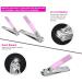 Manicure Set Professional Pedicure Kit Nail Clippers Kit - 18 Pcs Nail Care Tools - Grooming Kit with Luxurious Upgraded Travel Case (Purple) - Buy Online on GoSupps.com