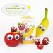 Cheeky Friends Bio Quetschie Fruit Puree for Kids - Banana Apple Strawberry & Raspberry - Vegan Gluten-Free - 12 x 100g Squeeze Bags (2x 6 Pack) Perfect for Babies 6 Months+ - Buy Online on GoSupps.com