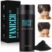 27.5 grams of Hair Fiber Powder Hair Fibers Fill In Fine and Thinning Hair Instantly Conceal Thicken Thinning Balding Hair Areas in Seconds Hair Fibers for Thinning Hair for Women & Men (Black)