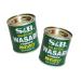 S&B Lot de 2 paquets de poudre Wasabi japonaise naturelle et sans additifs artificiels OG ASIA 60 g