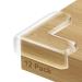 Gudui Corner Guards (12 Pack) Clear Corner Protectors High Resistant Adhesive Gel Best Baby Proof Corner Guards Stop Child Head Injuries Tables, Furniture & Sharp Corners Baby Proofing (L-Shaped) 1.5x0.4 Inch (Pack of 12)