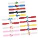 Ipetboom 30 StK anti-Snag earlick band Anti-sausage-mask lanyards Sweet extension ear strap Dekor hanging lanyards adanting ear straps slide hook mask belts
