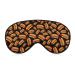 Fresh Hot Dogs Sleep Mask for Women Adjustable Sleeping Eye Shades Cover with Elastic Strap