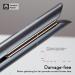 ANGENIL Ionic Hair Straightener and Curler 2 in 1 - Professional Flat Iron Ceramic Titanium, Fast Heating, Dual Voltage - Gray - Buy Online on GoSupps.com