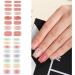Semi Cured Gel Nail Strips Long Lasting Gel Nail Stickers Waterproof Nail Wraps UV Nail Polsih Stickers For Women Nail Art Decals Nail Accessories Bsg0264 - Buy Online on GoSupps.com