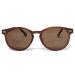 The Drama Bifocal Reading Sunglasses Sun Reader Plastic Round Style for Men and Women Dark Brown/Tortoise with Amber + 3.00 3 Dark Brown/Tortoise With Amber