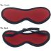 Adjustable Soft Nylon Wrist and Ankle Handcuffs Set in Red with Eye Mask - Comfortable and Stylish Bondage Kit - Buy Online on GoSupps.com
