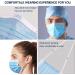 100 Pack Medical Disposable Face Masks for Adults - 3 Layers Safety Protection - Buy Online on GoSupps.com