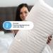Buy Snapbuy Orthopedic Neck Support Pillow 80x40 cm - Ergonomic Sleeping Pillow for Side & Back Sleepers - Antisnore Design - 40x75 cm White - Buy Online on GoSupps.com