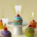 Firefairy Dental Hygienist Graduation Cupcake Toppers Dental Hygienist Retirement Cupcake Toppers Dentist DDS RDH Graduation Tooth Party Decorations for Office 24Pcs - Buy Online on GoSupps.com