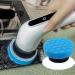 Electric Tub Cleaning Brush | Cordless Scrubber for Bathroom | Cordless Tile Water Stains Cleaning Brush for Tub Kitchen Sink Wall Floor - Buy Online on GoSupps.com