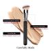 Kugge Under Eye & Foundation Brush Set - 2PCS Dense Synthetic Makeup Brushes for Liquid, Cream, and Setting Powder - Buy Online on GoSupps.com