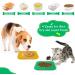 JOPHEK Dogs Lick Mat - 2 Pack BPA Free Slow Feeder for Dogs & Cats | 4 Shapes for Bathing & Training (Yellow + Green) - Buy Online on GoSupps.com