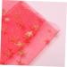 SHINEOFI Roll Black Yarn Wedding Organza Fabric Glitter Fabric Mesh Ribbon Tutu Spool United States Soft 15c Red 900X15CM - Buy Online on GoSupps.com
