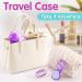 Travel Razors for Women | 5-Blade Portable Razor with Case | Smooth Shaving Essentials in Purple - Buy Online on GoSupps.com