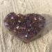 1 Pack Natural Heart Shaped Raw Amethyst Quartz Crystal Cluster Suitable for Home Raw Stones and Minerals (Size : 50-60MM) Home Goods (Size : 70-80MM) - Buy Online on GoSupps.com