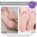 Non-Slip Shower Foot Scrubber Mat with Silicone Brush - Purple - Buy Online on GoSupps.com