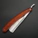 Xuan FENG Zambian Bloodwood Folding Razor - Tempered Steel High Hardness & Sharp Straight Razor for Men - Premium Quality Shaving Tool - Buy Online on GoSupps.com