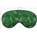 Buy Green Paisley Sleep Mask for Women - Adjustable Eye Shades with Elastic Strap for Ultimate Comfort - Buy Online on GoSupps.com