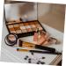 Baluue 100pcs Eye Shadow Stick Eyeshadow Applicator Brush Eye Makeup Applicator Emulsion Black 7.5x0.5cm Black - Buy Online on GoSupps.com