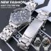 SKXMOD 316L Stainless Steel Bracelet for Omega Speedmaster 007 Seamaster 300 AT150 & Planet Ocean - 20mm Watch Strap - Buy Online on GoSupps.com