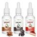Flavor drops 3x 50ml - Bundle Basic 15 - Flavdrops taste without calories - taste (MILK Chocolate + Cookies & Cream + Strawberry Cheesecake) Basic 15 50 ml (3 -pack)