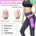 Jedebar Non-Slip Fabric Booty Bands - Purple-Heavy Resistance | 3 Strength Levels | Ideal for Glutes, Yoga, Pilates, and Physiotherapy - Buy Online on GoSupps.com