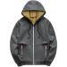 Hanxiulin Men's Fleece Jacket | Warm Plush Hooded Sweater | Windproof Winter Coat - Buy Online on GoSupps.com