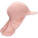 Sterntaler Girls Peaked Cap with Neck Protection - Wave Sun Hat 43 Pale Pink | International Shipping Available - Buy Online on GoSupps.com