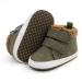 RVROVIC Baby Boys Girls Anti-Slip Sneakers Soft Ankle Boots Toddler First Walkers Newborn Crib Shoes 6-12 Months A1 Darkgreen