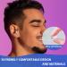 High Fidelity Concert Ear Plugs | 2 Pairs of Noise Reduction Ear Protection for Musicians | Light Blue & Black | Ideal for Concerts Festivals & Motorcycles - Buy Online on GoSupps.com