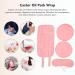 Organic Cotton Castor Oil Pack - Reusable Liver Detox Wrap Anti-Oil Leak Design for Smooth Application - Buy Online on GoSupps.com