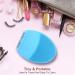 Silicone Facial Cleansing Brush & Face Massager - Ultrasonic Vibrating, Waterproof & Rechargeable - Sonic Electric Exfoliator for Anti-Aging - Blue - Buy Online on GoSupps.com